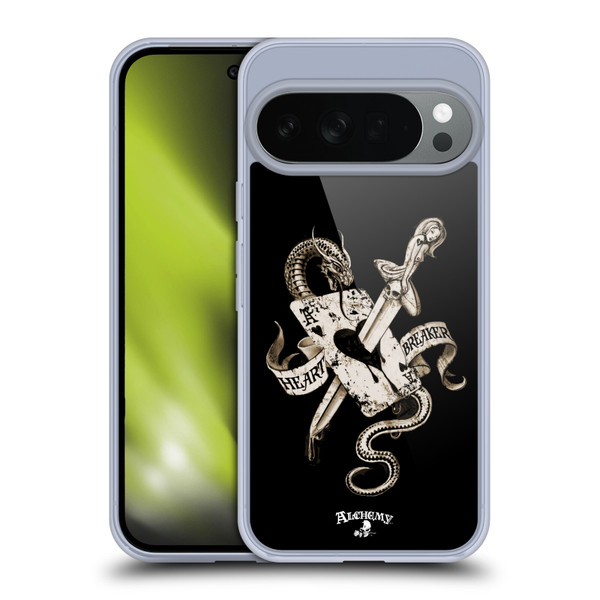 Alchemy Gothic Illustration Heart Breaker Soft Gel Case for Google Pixel 10