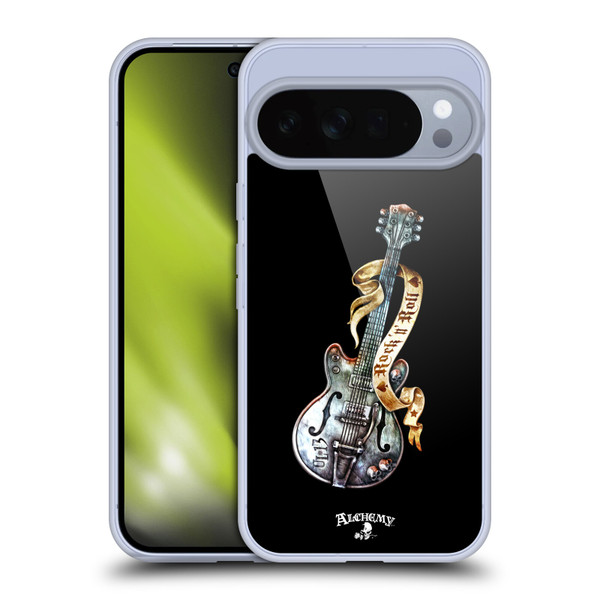 Alchemy Gothic Illustration Rock'it 56 Guitar Soft Gel Case for Google Pixel 10 Pro XL