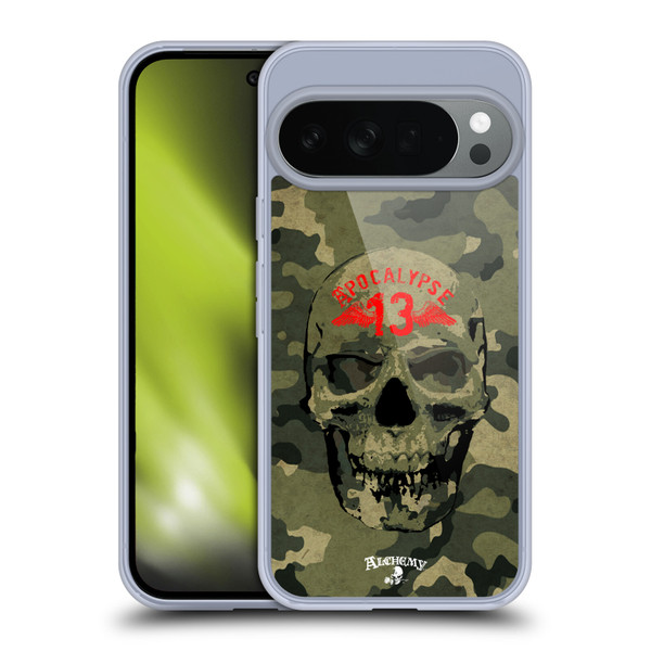 Alchemy Gothic Skull Camo Skull Soft Gel Case for Google Pixel 10