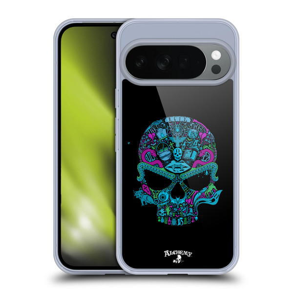 Alchemy Gothic Skull Toil N Trouble Soft Gel Case for Google Pixel 10