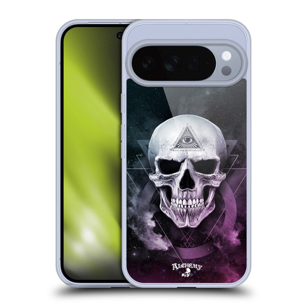Alchemy Gothic Skull The Void Geometric Soft Gel Case for Google Pixel 10 Pro XL
