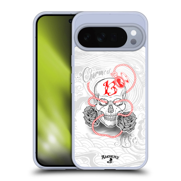 Alchemy Gothic Skull Charmed Life Locket Soft Gel Case for Google Pixel 10 Pro XL