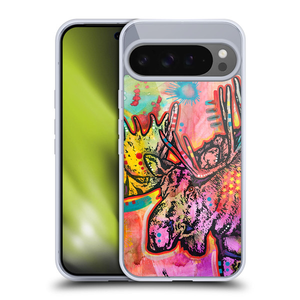 Dean Russo Wildlife 3 Moose Soft Gel Case for Google Pixel 9 Pro XL