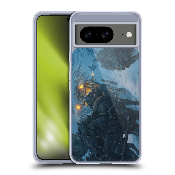 Christos Karapanos Dark Hours Otherworldly Howling Soft Gel Case for Google Pixel 8