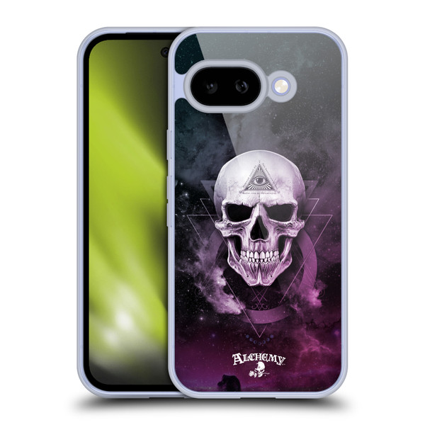 Alchemy Gothic Skull The Void Geometric Soft Gel Case for Google Pixel 9A
