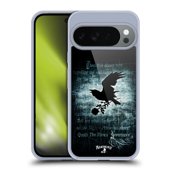 Alchemy Gothic Wing Nevermore Soft Gel Case for Google Pixel 10