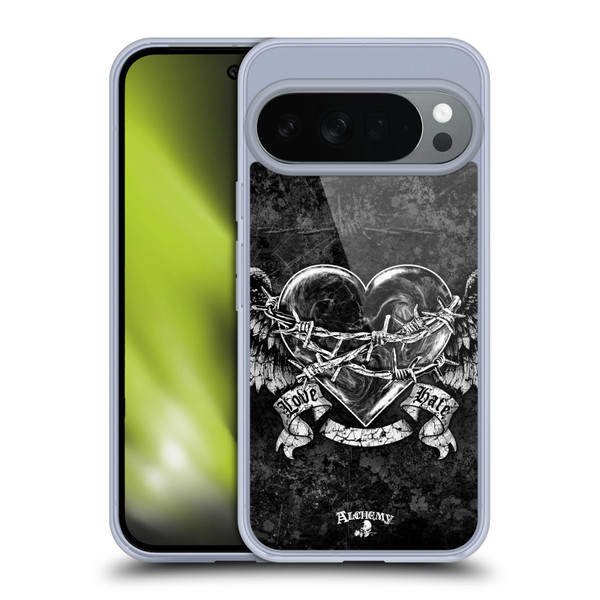 Alchemy Gothic Wing Black Romance Soft Gel Case for Google Pixel 10