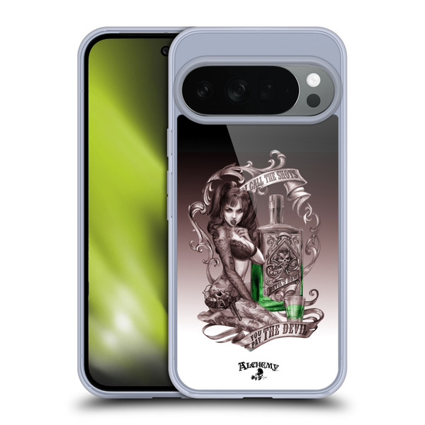 Alchemy Gothic Woman Devil's Green Dew Soft Gel Case for Google Pixel 10