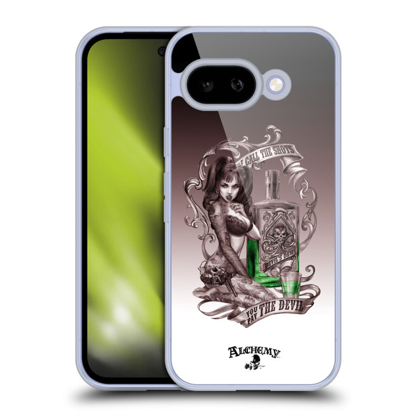 Alchemy Gothic Woman Devil's Green Dew Soft Gel Case for Google Pixel 9A