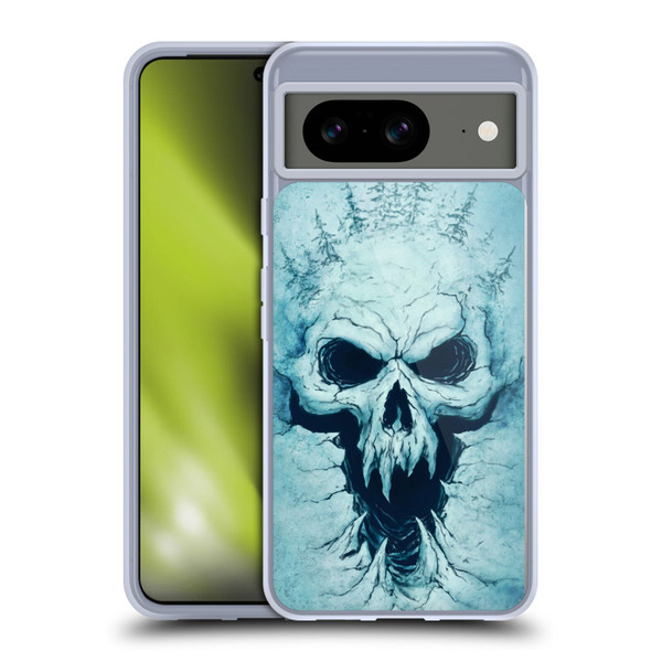 Christos Karapanos Horror 4 Skull Soft Gel Case for Google Pixel 8