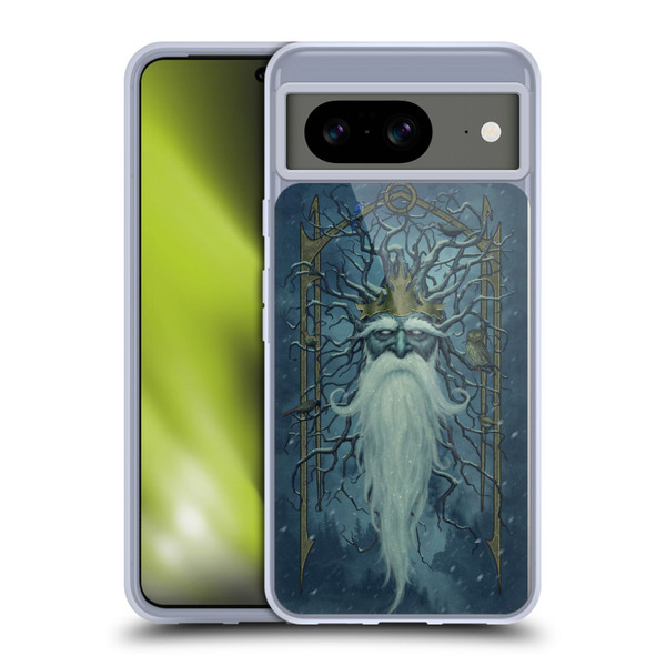 Christos Karapanos Key Art Winter Soft Gel Case for Google Pixel 8