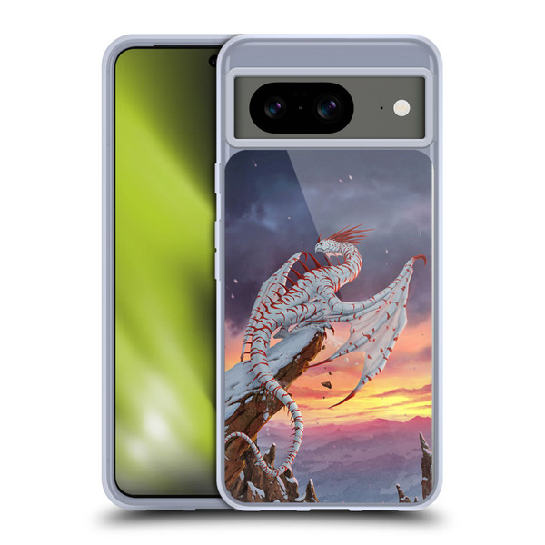 Christos Karapanos Mythical Art Nijuri Hills Soft Gel Case for Google Pixel 8