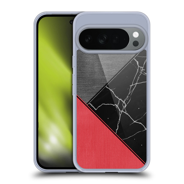 Alyn Spiller Marble Colour Block Soft Gel Case for Google Pixel 10