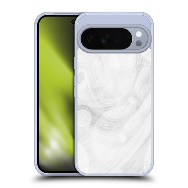 Alyn Spiller Marble White Soft Gel Case for Google Pixel 10 Pro XL