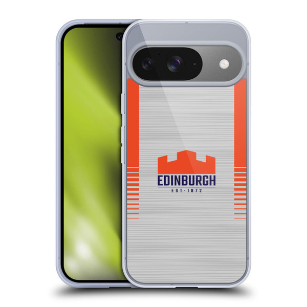 Edinburgh Rugby 2023/24 Crest Kit Away Soft Gel Case for Google Pixel 9 / Pixel 9 Pro