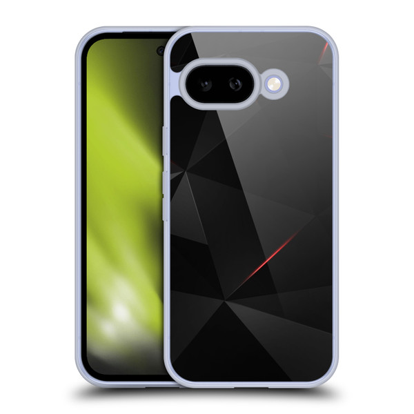 Alyn Spiller Tectonic Red Soft Gel Case for Google Pixel 9A