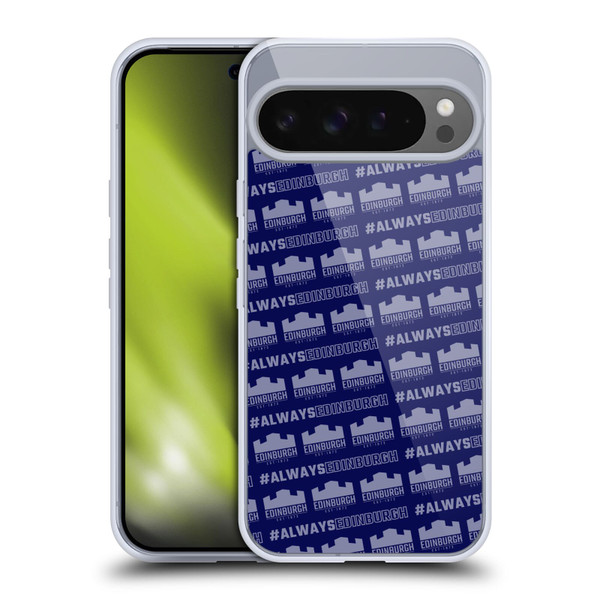 Edinburgh Rugby Logo 2 Pattern Soft Gel Case for Google Pixel 9 Pro XL