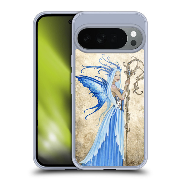 Amy Brown Elemental Series Blue Goddess Soft Gel Case for Google Pixel 10