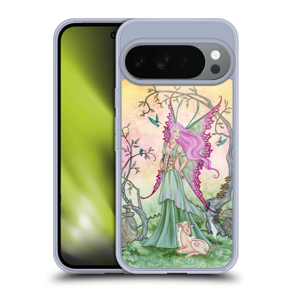 Amy Brown Elemental Series Hummingbird Serenade Soft Gel Case for Google Pixel 10
