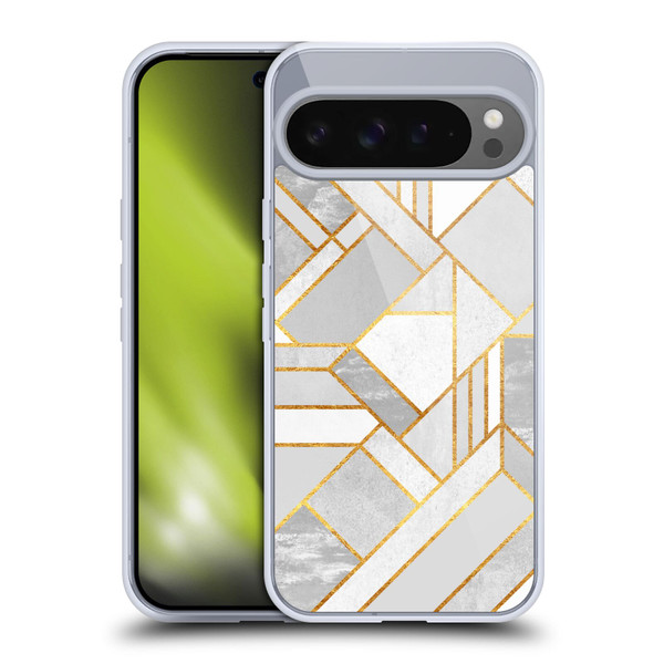 Elisabeth Fredriksson Geometric Design And Pattern Gold City Soft Gel Case for Google Pixel 9 Pro XL