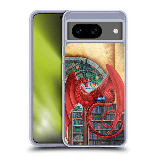 Carla Morrow Dragons Gateway Of Knowledge Soft Gel Case for Google Pixel 8