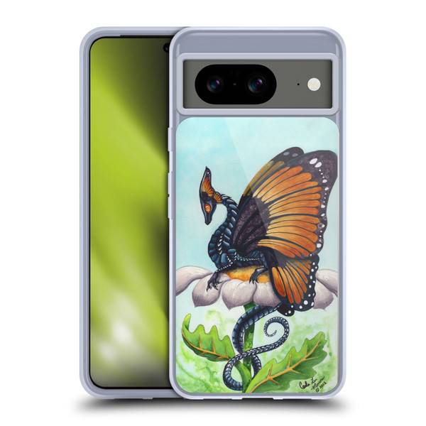 Carla Morrow Dragons The Monarch Soft Gel Case for Google Pixel 8