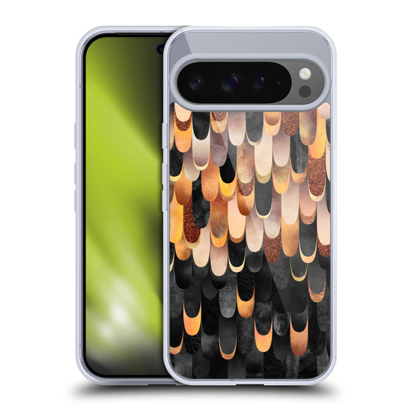 Elisabeth Fredriksson Sparkles Copper And Black Soft Gel Case for Google Pixel 9 Pro XL