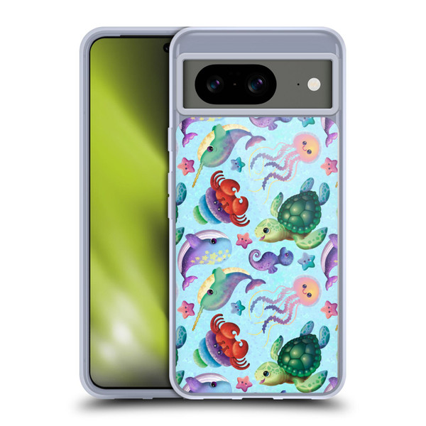 Carla Morrow Patterns Sea Life Soft Gel Case for Google Pixel 8