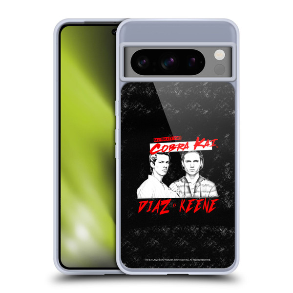 Cobra Kai Composed Art Diaz VS Keene Soft Gel Case for Google Pixel 8 Pro