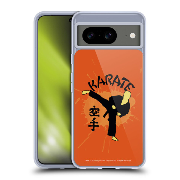 Cobra Kai Graphics 2 Karate Logo Soft Gel Case for Google Pixel 8