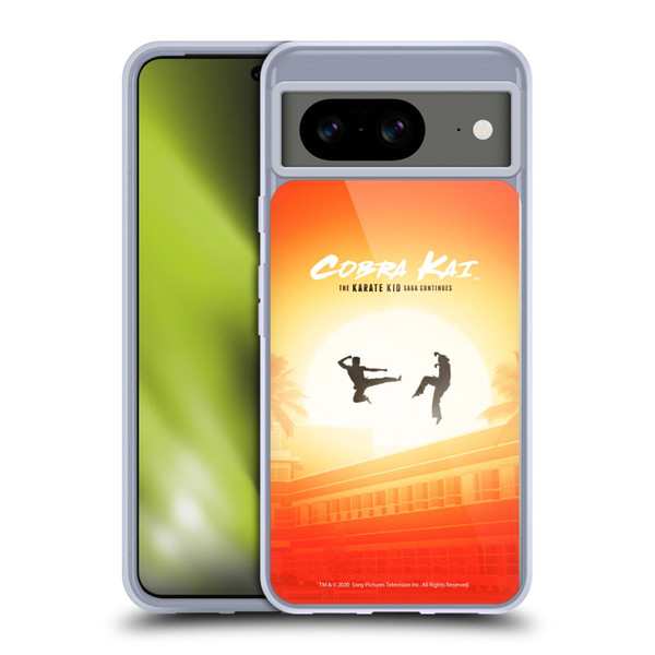 Cobra Kai Graphics Karate Kid Saga Soft Gel Case for Google Pixel 8