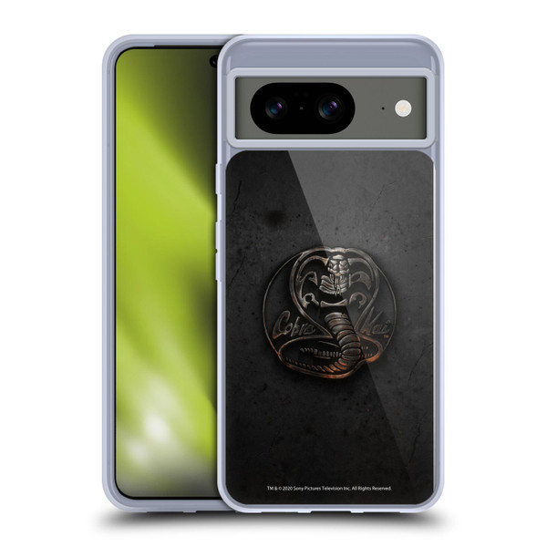 Cobra Kai Graphics Metal Logo Soft Gel Case for Google Pixel 8