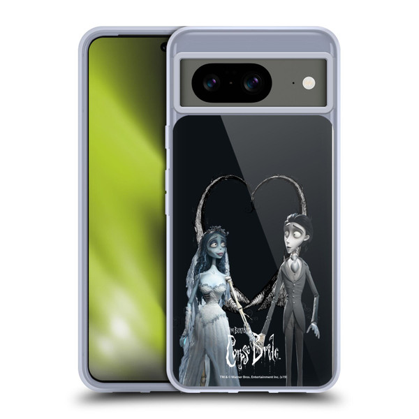 Corpse Bride Key Art Holding Hands Soft Gel Case for Google Pixel 8