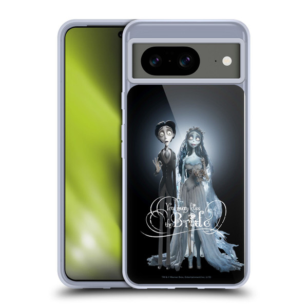 Corpse Bride Key Art Victor And Emily Soft Gel Case for Google Pixel 8