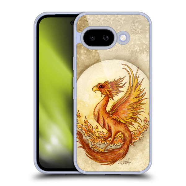 Amy Brown Mythical Fire Element Soft Gel Case for Google Pixel 9A