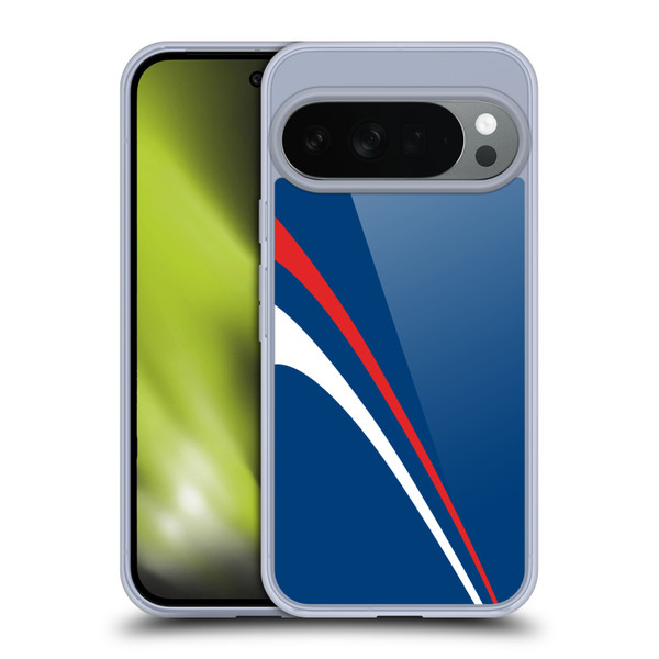 Ameritech Graphics Red And White Lines Soft Gel Case for Google Pixel 10