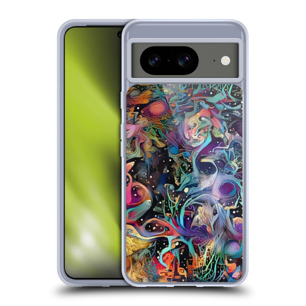 Cosmo18 Jupiter Fantasy Decorative Soft Gel Case for Google Pixel 8
