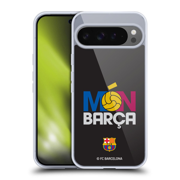 FC Barcelona Campions Mon Barca Soft Gel Case for Google Pixel 9 Pro XL