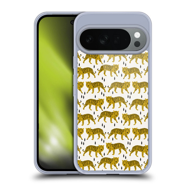 Andrea Lauren Design Animals White Tiger Soft Gel Case for Google Pixel 10