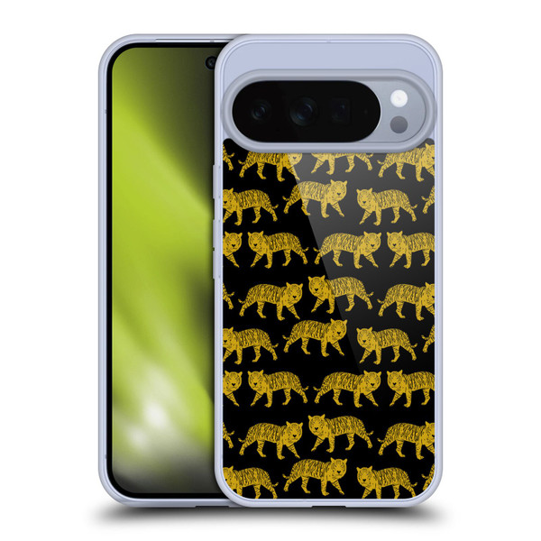 Andrea Lauren Design Animals Black Tiger Soft Gel Case for Google Pixel 10 Pro XL