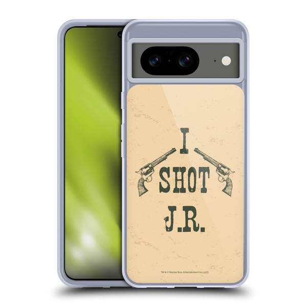 Dallas: Television Series Graphics Typography Soft Gel Case for Google Pixel 8