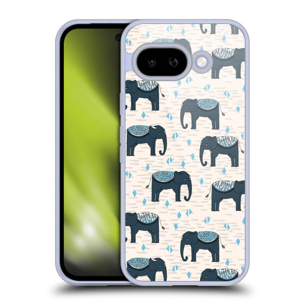 Andrea Lauren Design Animals Elephant Soft Gel Case for Google Pixel 9A