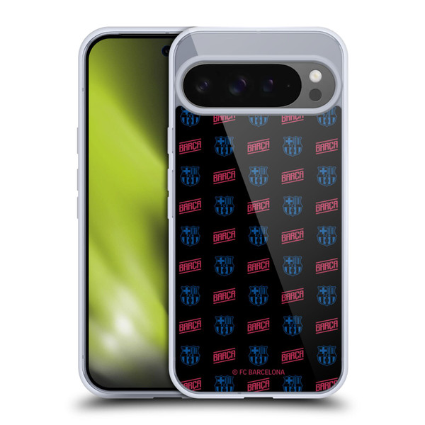 FC Barcelona Forca Barca Pattern Soft Gel Case for Google Pixel 9 Pro XL