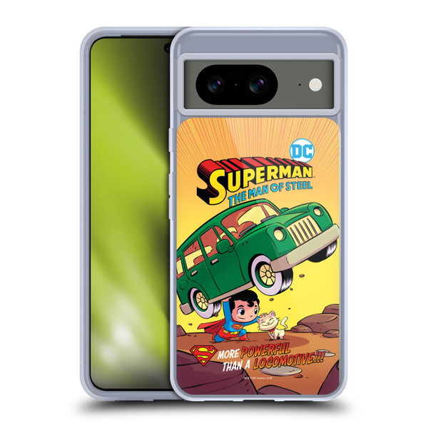 Super Friends DC Comics Toddlers Comic Covers Superman 1 Soft Gel Case for Google Pixel 8