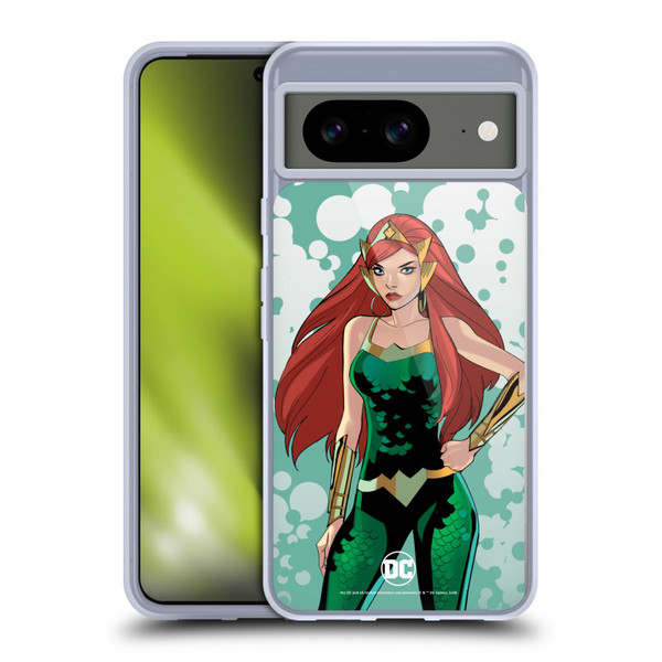 DC Women Core Compositions Mera Soft Gel Case for Google Pixel 8