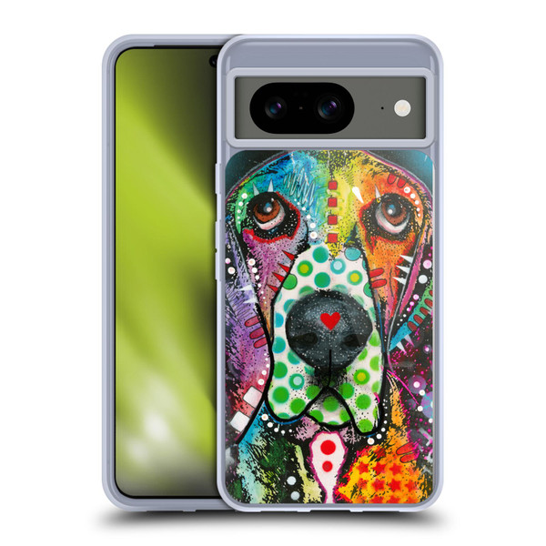 Dean Russo Dogs Hound Soft Gel Case for Google Pixel 8