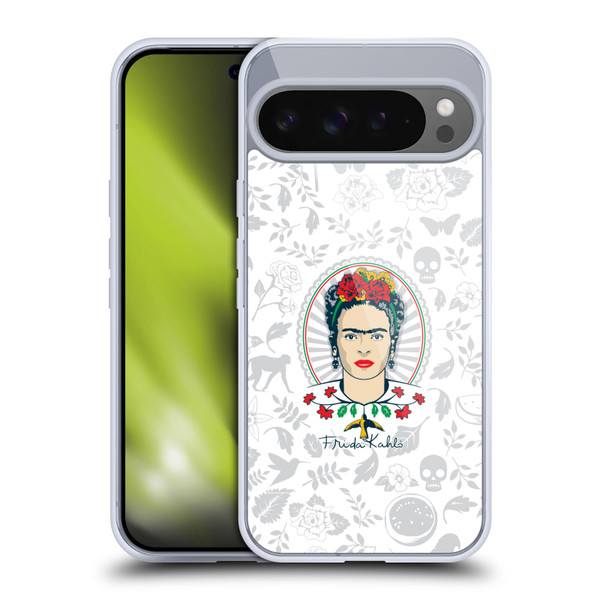 Frida Kahlo Icons Portrait Soft Gel Case for Google Pixel 9 Pro XL