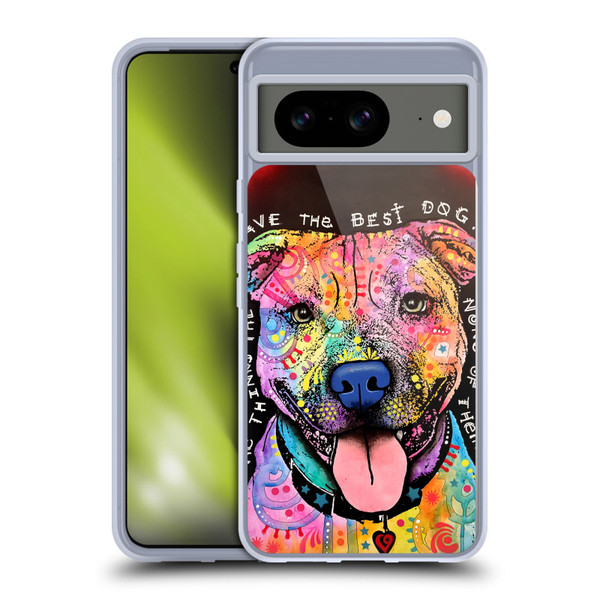 Dean Russo Dogs 3 Best Dog Soft Gel Case for Google Pixel 8