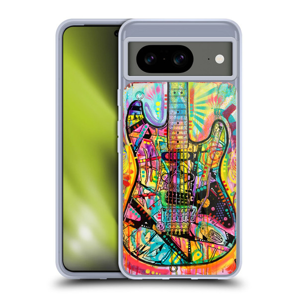 Dean Russo Pop Culture Guitar Soft Gel Case for Google Pixel 8