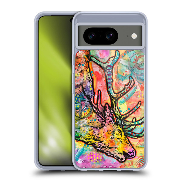 Dean Russo Wildlife 3 Stag Soft Gel Case for Google Pixel 8